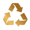 SENSEO recycled plastic icon Reduced energy consumption Crematallic  png